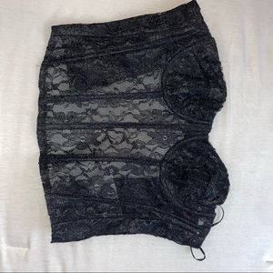 Lace Corset Top